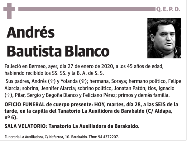 Andrés Bautista Blanco