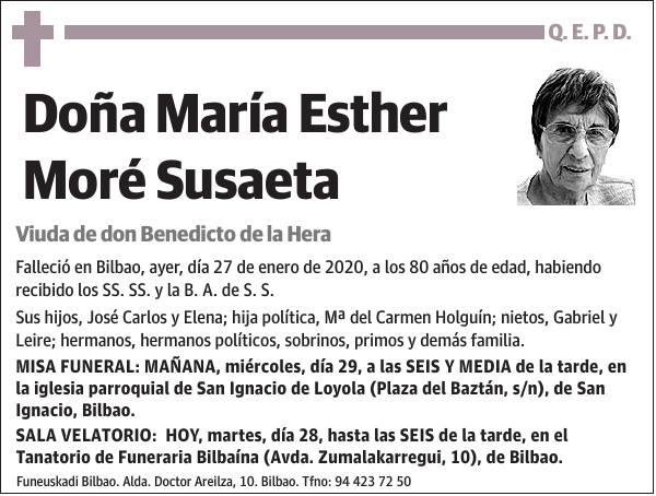 María Esther Moré Susaeta