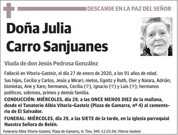 Julia Carro Sanjuanes