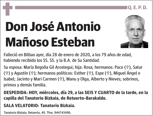 José Antonio Mañoso Esteban