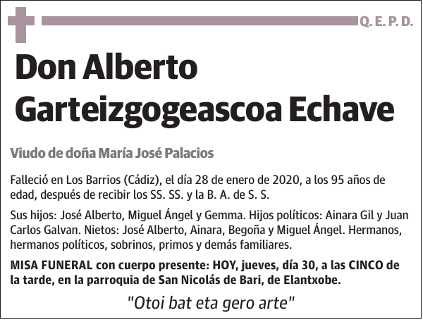 Alberto Garteizgogeascoa Echave