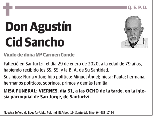 Agustín Cid Sancho