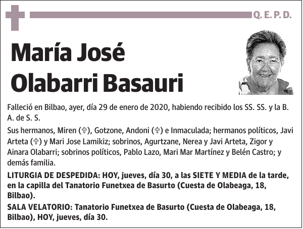 María José Olabarri Basauri