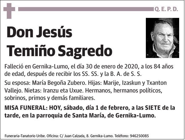 Jesús Temiño Sagredo