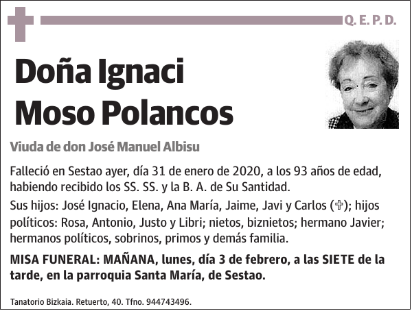 Ignaci Moso Polancos