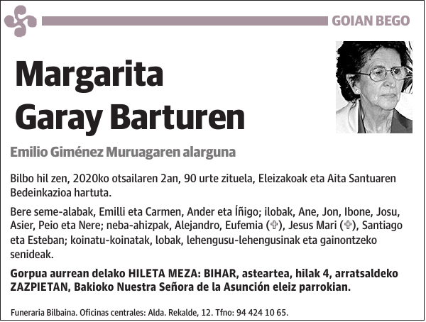 Margarita Garay Barturen