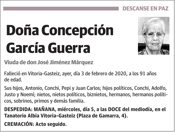 Concepción García Guerra