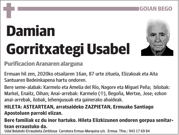 Damian Gorritxategi Usabel