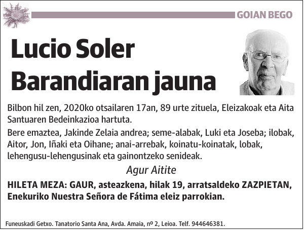 Lucio Soler Barandiaran