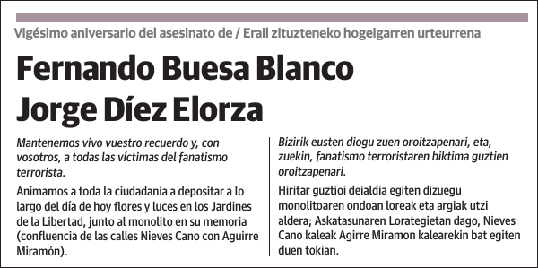 Fernando Buesa Blanco y Jorge Díez Elorza