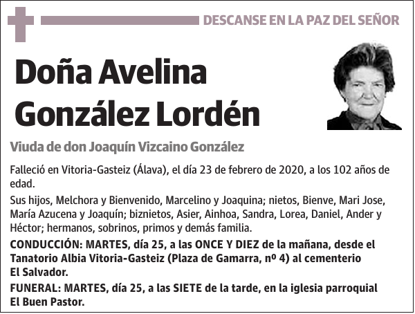 Avelina González Lordén