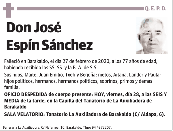 José Espín Sánchez