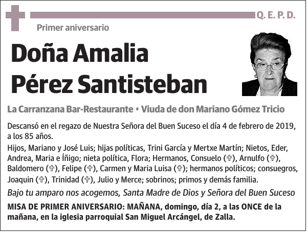 Amalia Pérez Santisteban