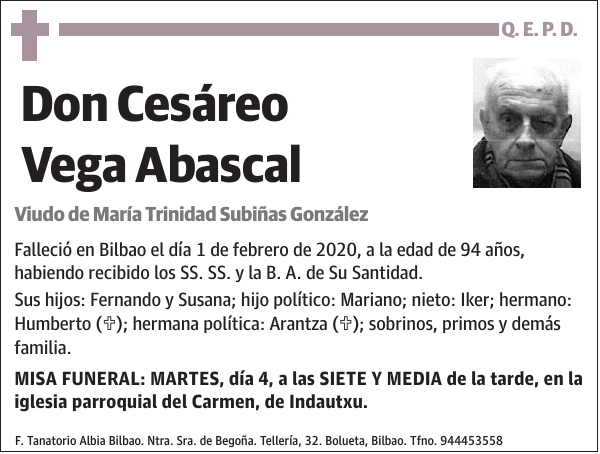 Cesáreo Vega Abascal