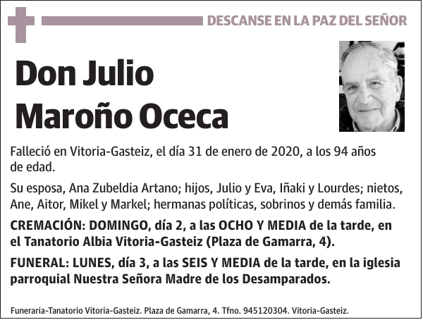 Julio Maroño Oceca