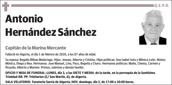 Antonio Hernández Sánchez