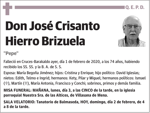 José Crisanto Hierro Brizuela