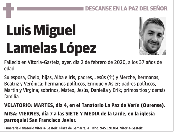 Luis Miguel Lamelas López