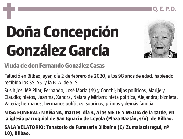 Concepción González García