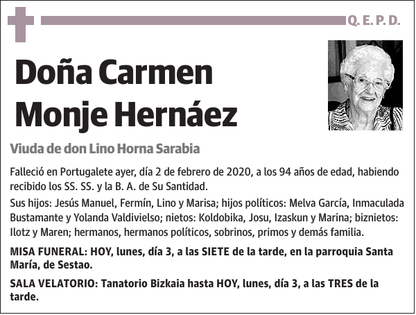 Carmen Monje Hernáez