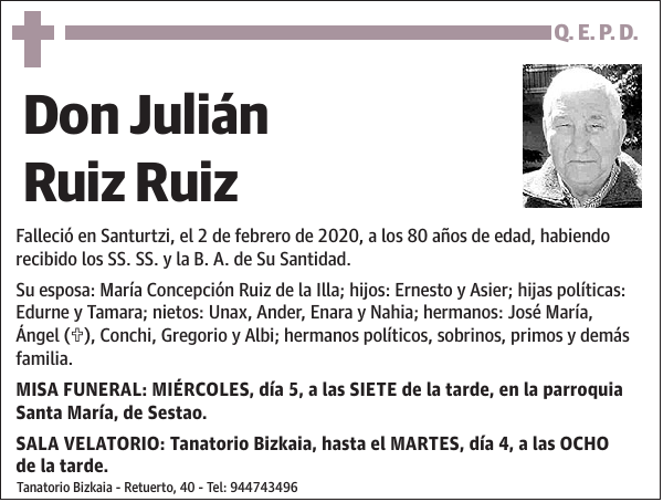 Julián Ruiz Ruiz