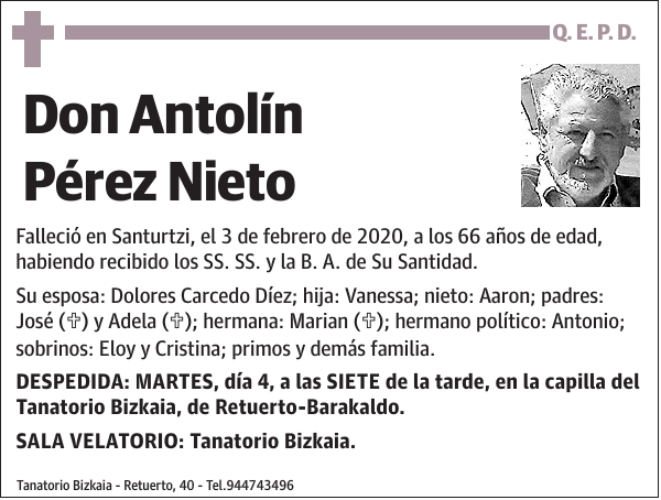 Antolín Pérez Nieto