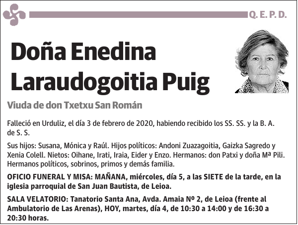 Enedina Laraudogoitia Puig