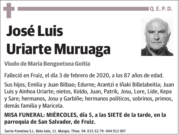 José Luis Uriarte Muruaga