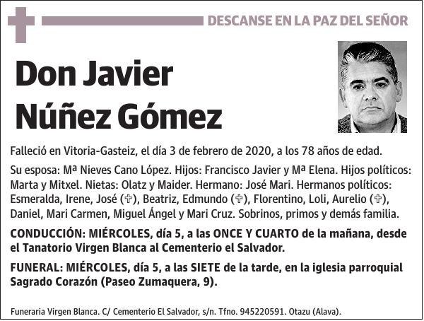 Javier Núñez Gómez