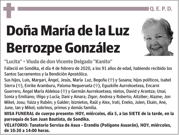 María de la Luz Berrozpe González