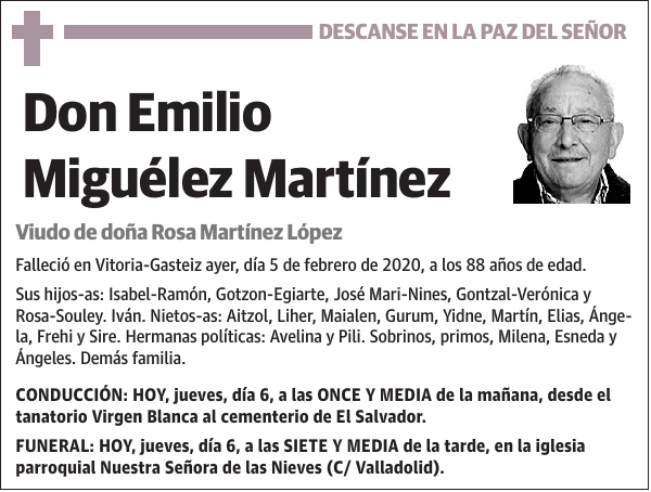 Emilio Miguélez Martínez