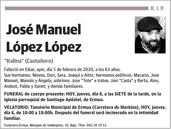 José Manuel López López