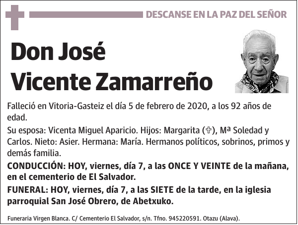 José Vicente Zamarreño