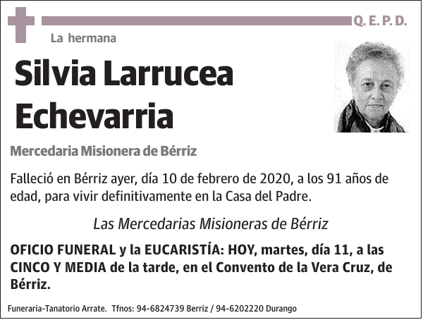 Silvia Larrucea Echevarria