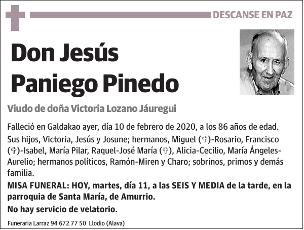 Jesús Paniego Pinedo