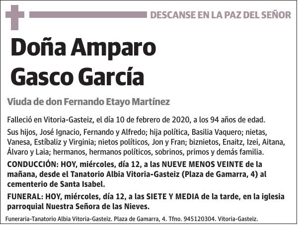 Amparo Gasco García