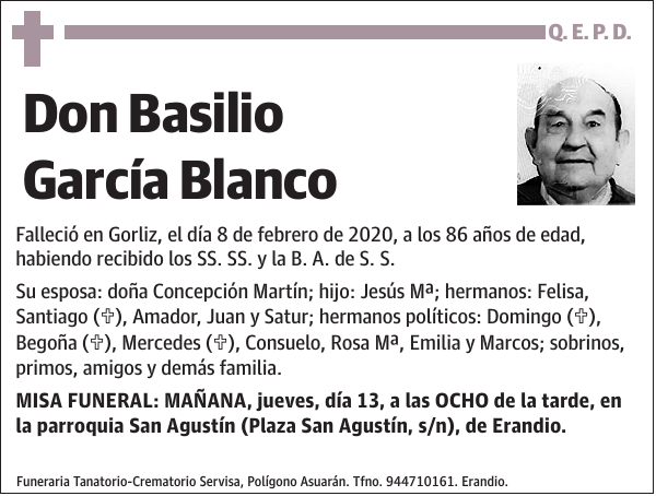 Basilio García Blanco