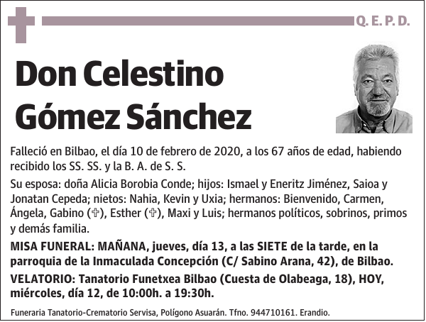 Celestino Gómez Sánchez