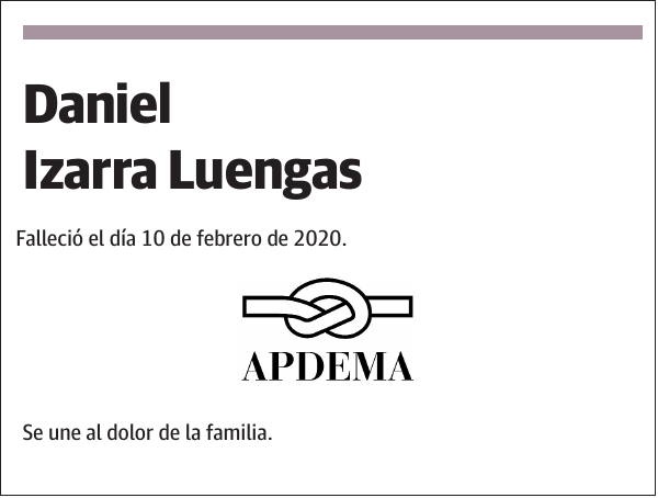 Daniel Izarra Luengas