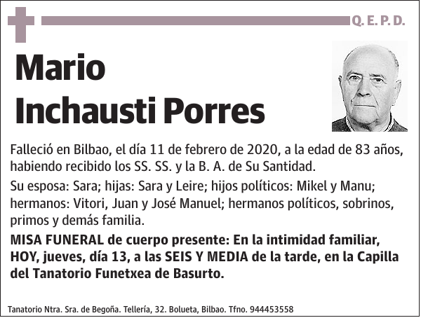 Mario Inchausti Porres