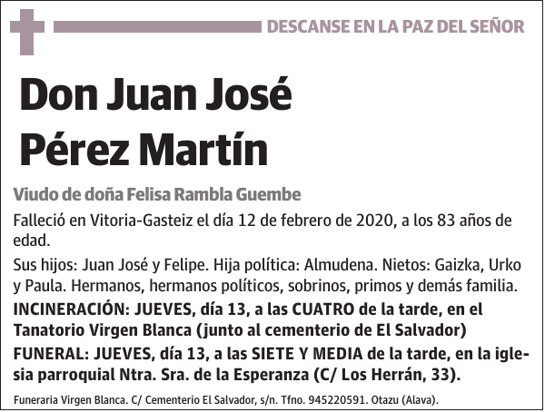 Juan José Pérez Martín