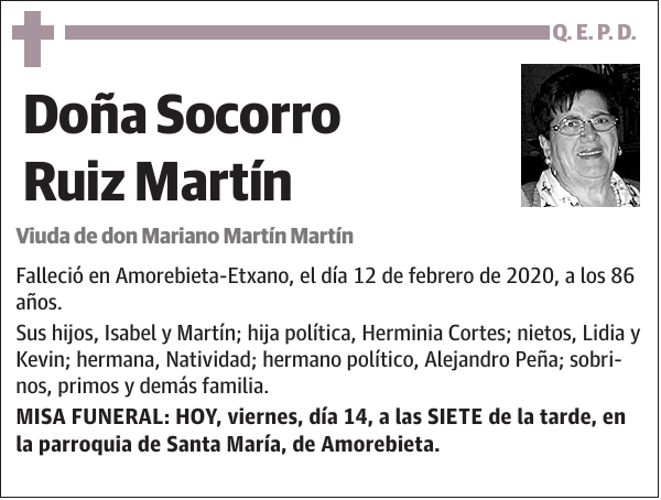 Socorro Ruiz Martín