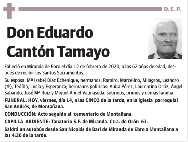 Eduardo Cantón Tamayo