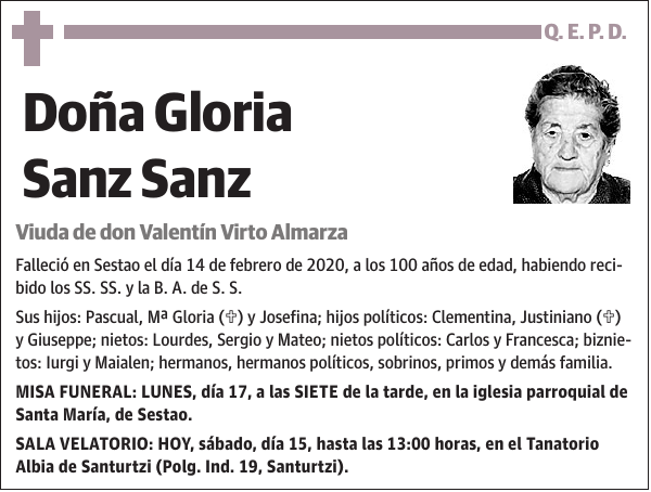 Gloria Sanz Sanz