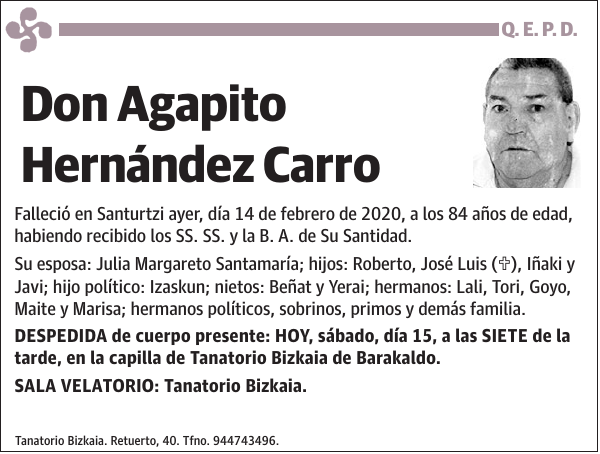 Agapito Hernández Carro