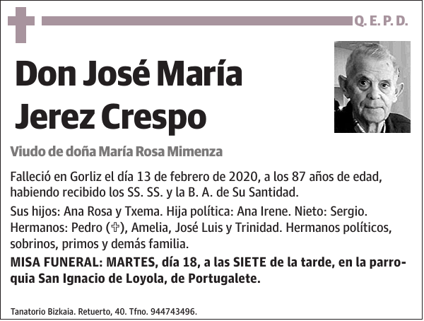 José María Jerez Crespo