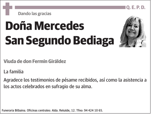 Mercedes San Segundo Bediaga