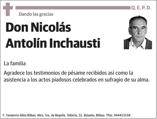 Nicolás Antolín Inchausti