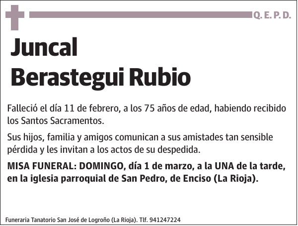 Juncal Berastegui Rubio