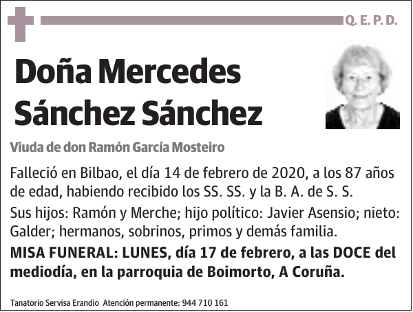 Mercedes Sánchez Sánchez